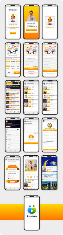 Podcast Go app, Podcast music app, podcast audio Android  apps - 1
