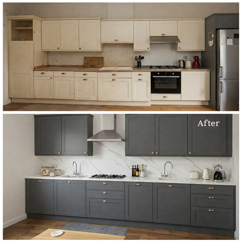 Furniture and kitchen assembly 2