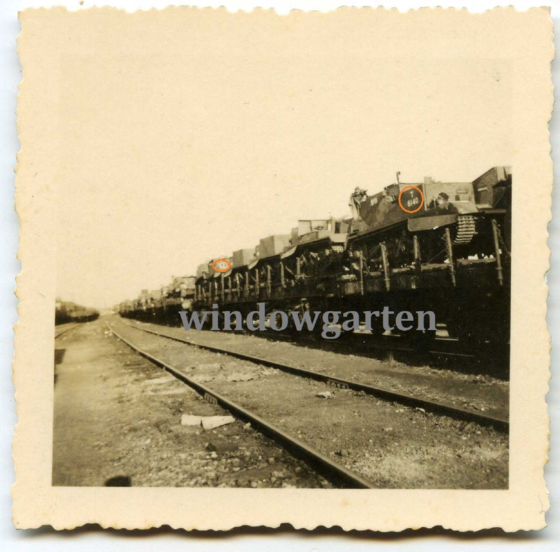 BEUTE PANZER TANK GEKAPERTER FRANZÖSISCHER TRANS