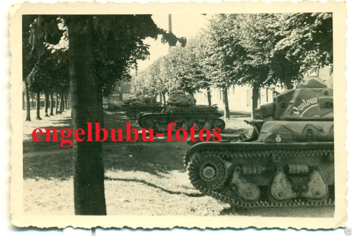 FOTO - PANZER - Französischer Hotchkiss