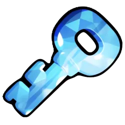 crystal key