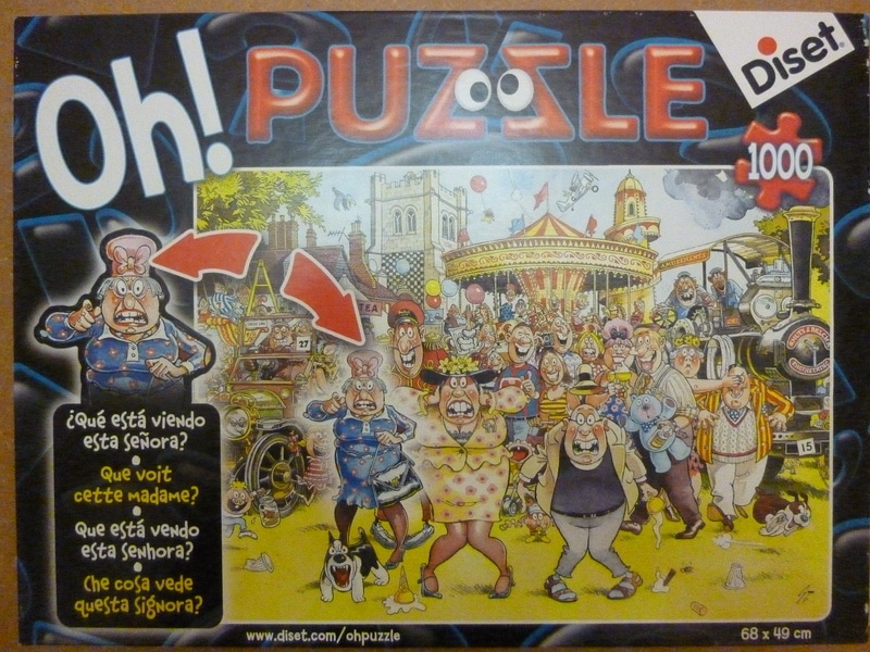 ¿Que esta viendo esta señora¿