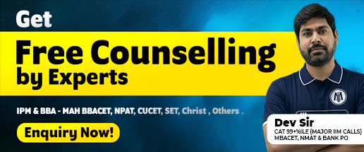 Get Free Counseling for MAH BBA CET