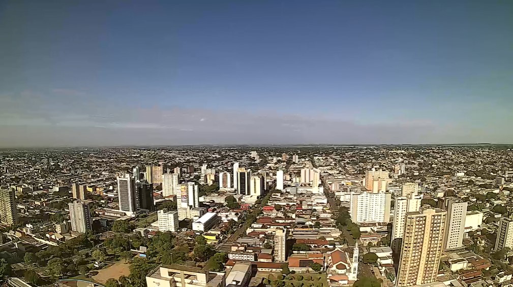 Campo Grande nesta manhã de sexta-feira