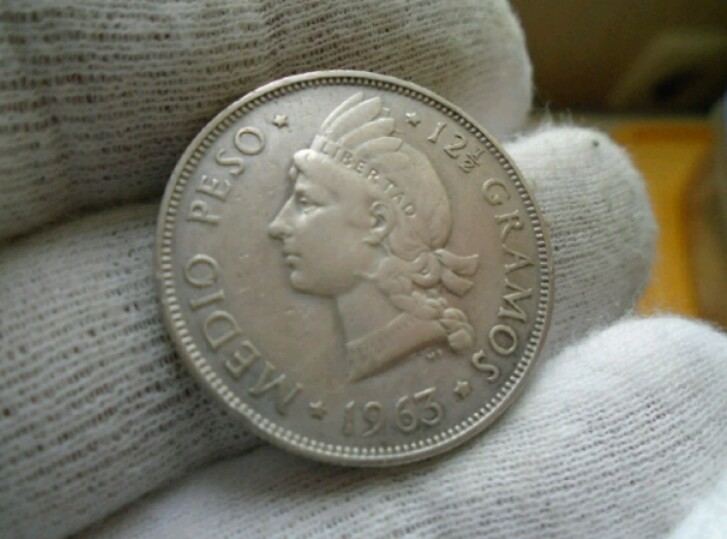 Medio Peso 1963. República Dominicana. 20190826-221639