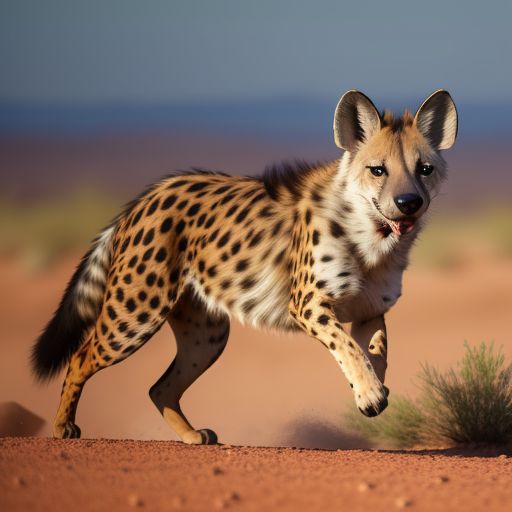 The-image-showcases-a-hyena-in-8