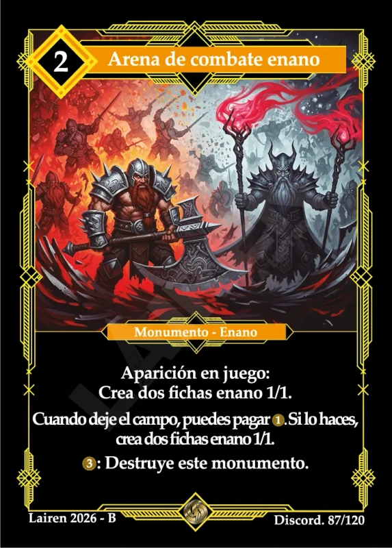 ARENA DE COMBATE ENANO