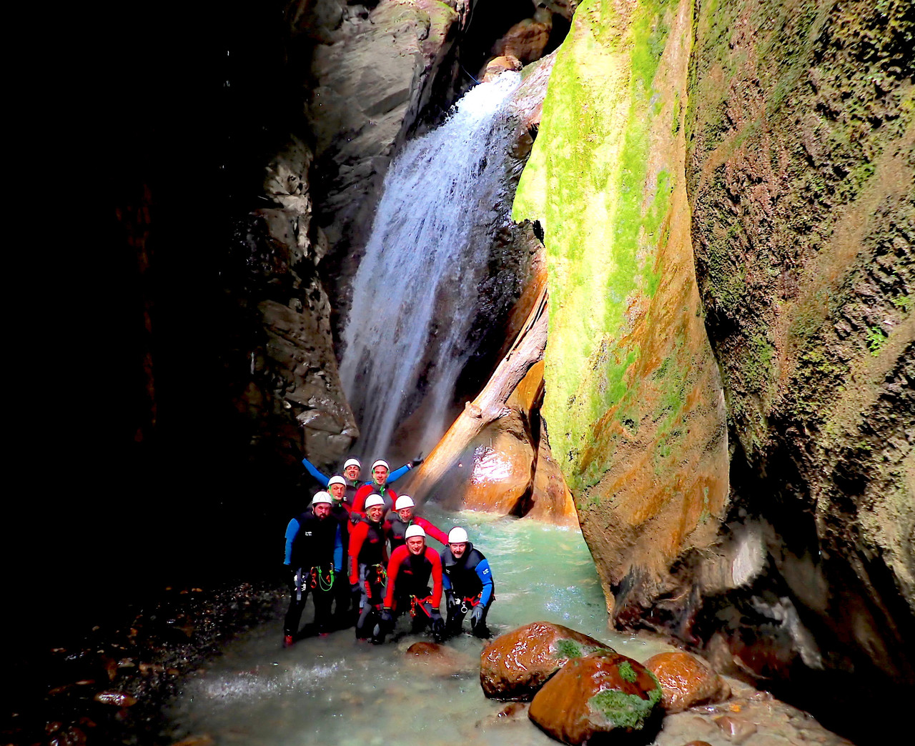 Canyon du Canceigt Béost vallée d'Ossau canyoning Pyrénées