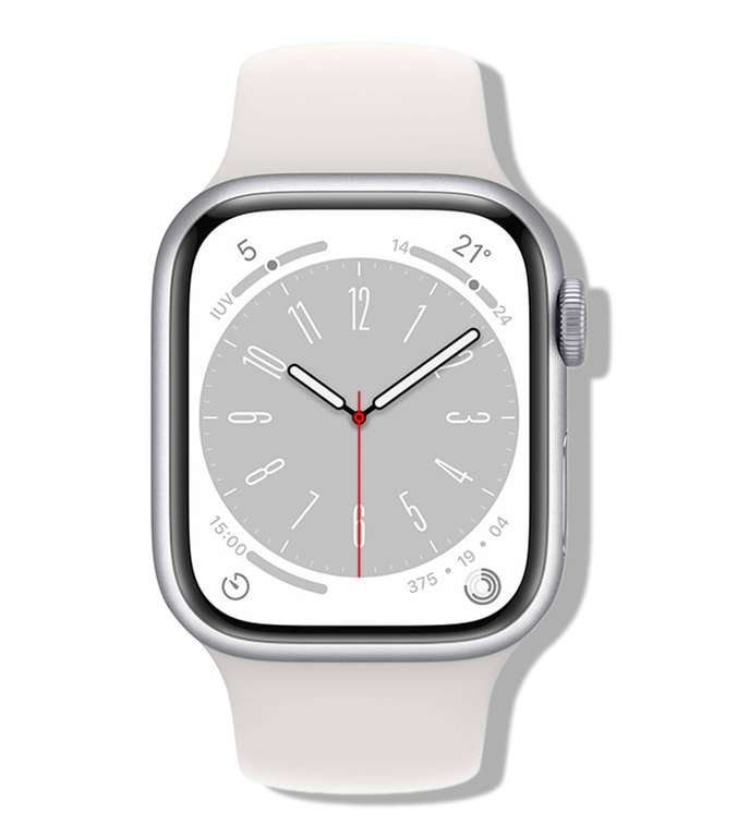 El Palacio de Hierro: Apple Watch Series 8, 41 mm Silver (pagando con HSBC) 
