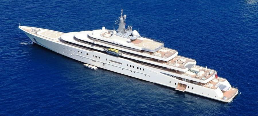 Eclipse Романа Абрамовича стоимостью $1,5 млрд. Eclipse Романа Абрамовича стоимостью $1,5 млрд.