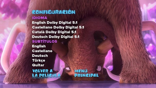 2 - Ice Age: El Gran Cataclismo [DVD9 Full][Pal][Cast/Ing/Ale/Cat][Sub:Varios][Animación][2016]