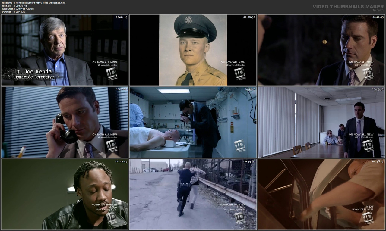 Homicide Hunter S04E06 Blood Innocence.mkv