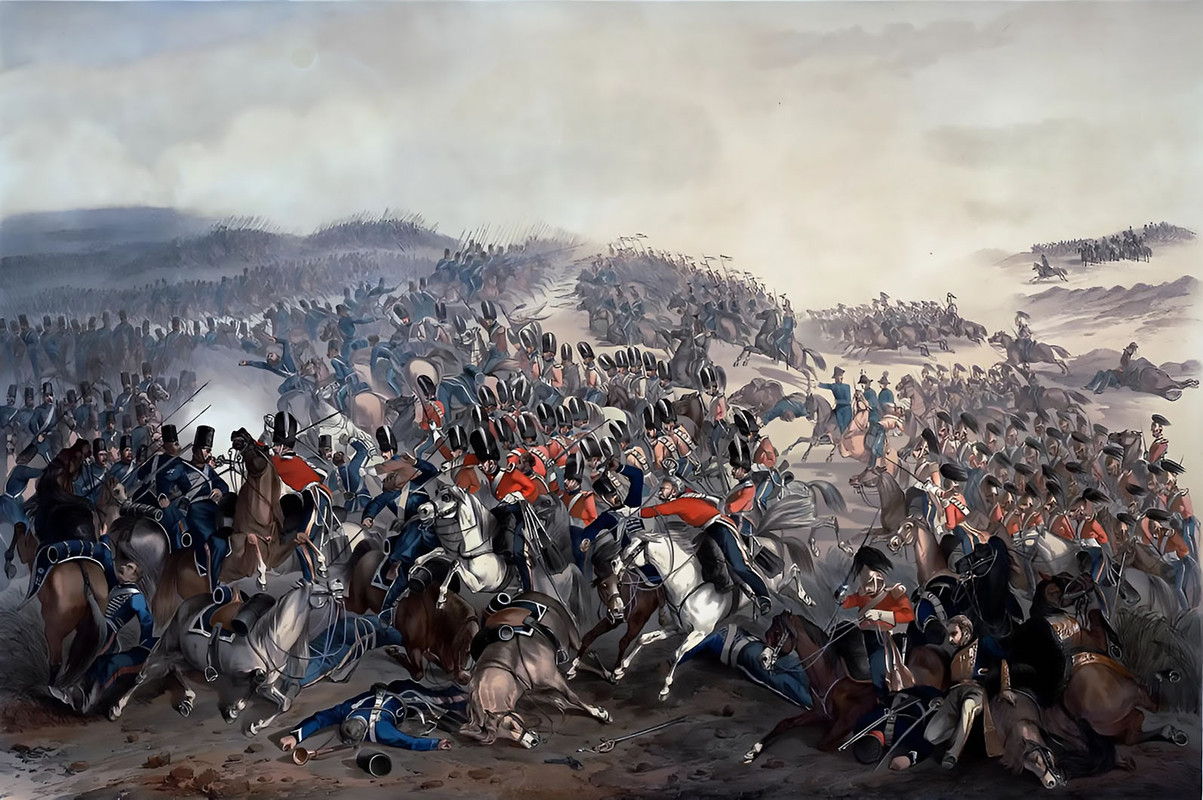 Crimea,Balaclava,Brigada Pesada,scots Greys,el regimiento Royal Scots Greys en la batalla de Balacla