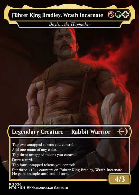 Baylen the Haymaker (Führer King Bradley Wrath Incarnate)