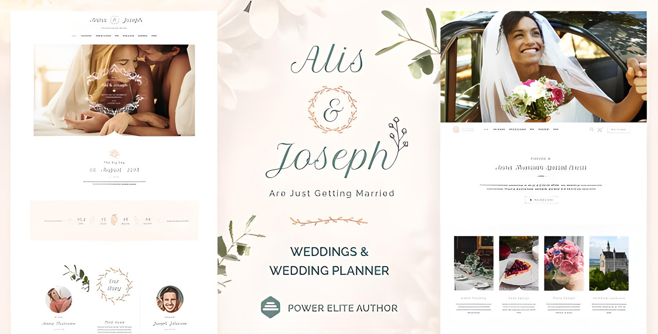 Alis – Wedding Planner WordPress Theme