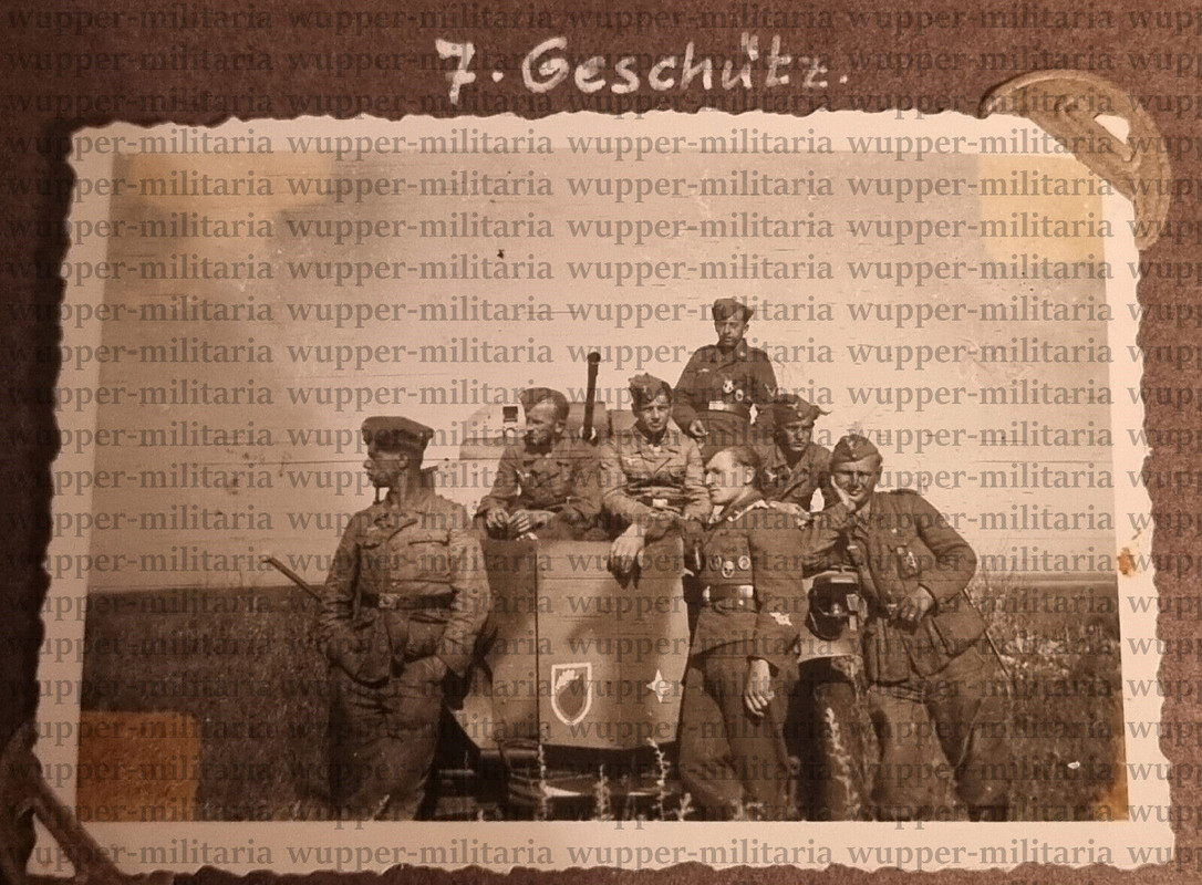 2 Km vor Stalingrad 7 Geschütz Staffelabzeichen Gruppe Besatzung
