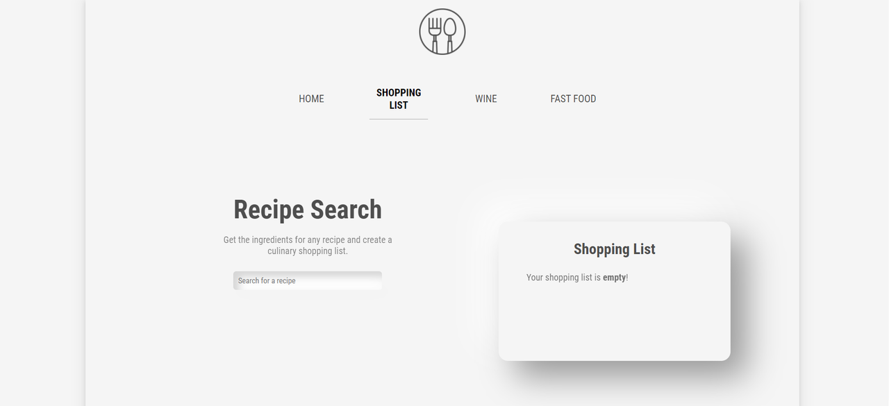 Shopping List screenshot