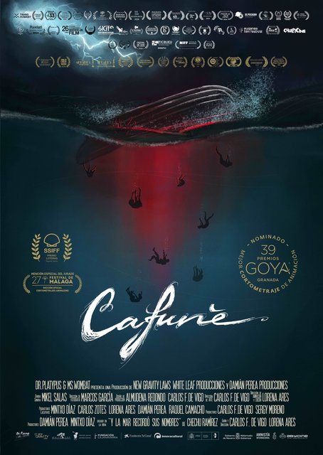 “CAFUNÉ”, CORTOMETRAJE DE ANIMACIÓN NOMINADO AL GOYA, PASE ESPECIAL ORGANIZADO POR NAVARRA FILMS INDUSTRY