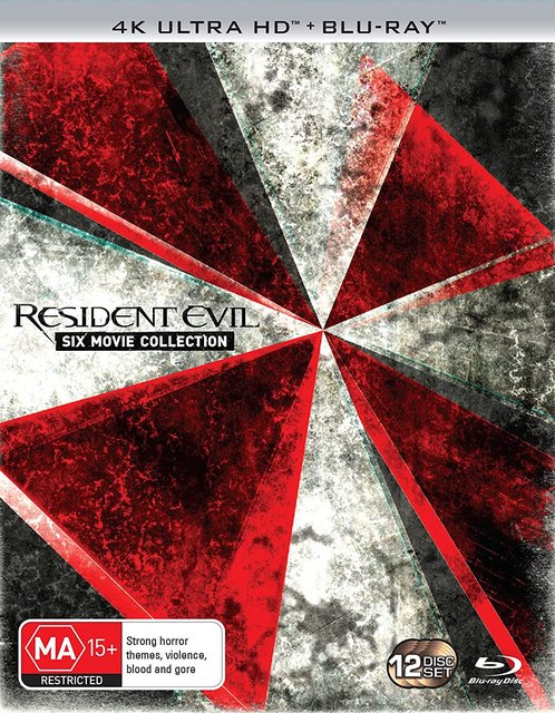 Resident Evil: Kolekcja 6 filmów [1-6] / Resident Evil: 6 Film 4K Collection (2002-2016) MULTi.2160p.UHD.Blu-ray.HEVC.HDR.TrueHD.Atmos.7.1-GLiMMER/BLUEBIRD / POLSKI LEKTOR i NAPISY