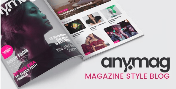 Themeforest - Anymag v2.8.8 - Magazine Style WordPress Blog