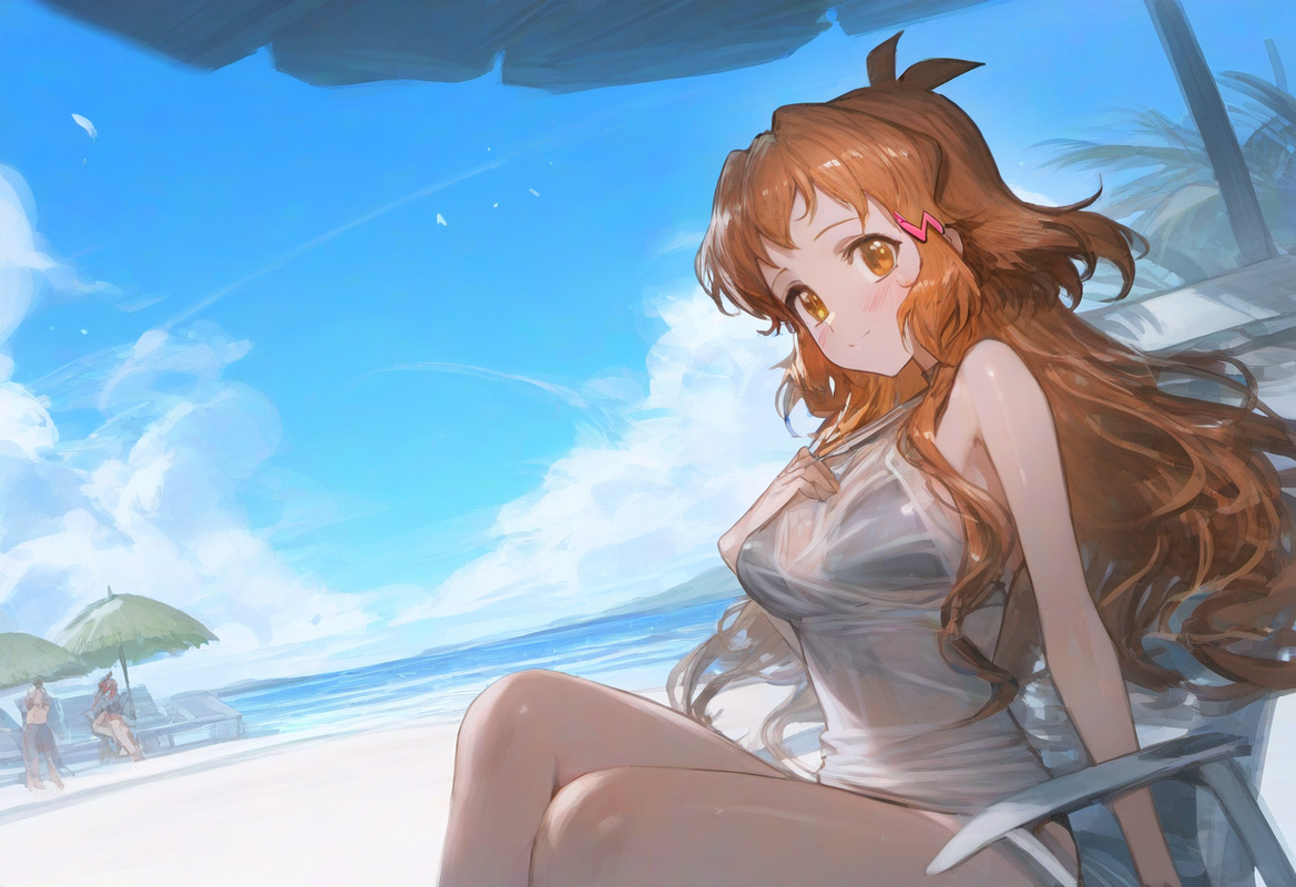 1girl, [[[tachibana hibiki (symphogear)]]], {{kobayashi ritz (artist)}}, {{reoen s-414019338