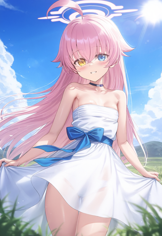 1girl, hoshino, blue archive, ks (xephyrks), ohlia, {kobayashi ritz}, reoen, [[l s-596652444