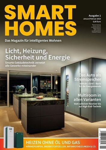 Cover: Smart Homes Magazin No 01 Januar-Februar 2023