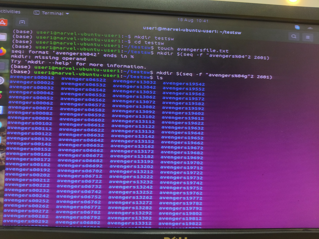 CLI Screenshot