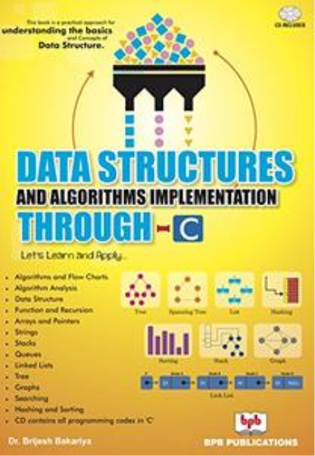 Data Structures and Algorithms Implementation through C