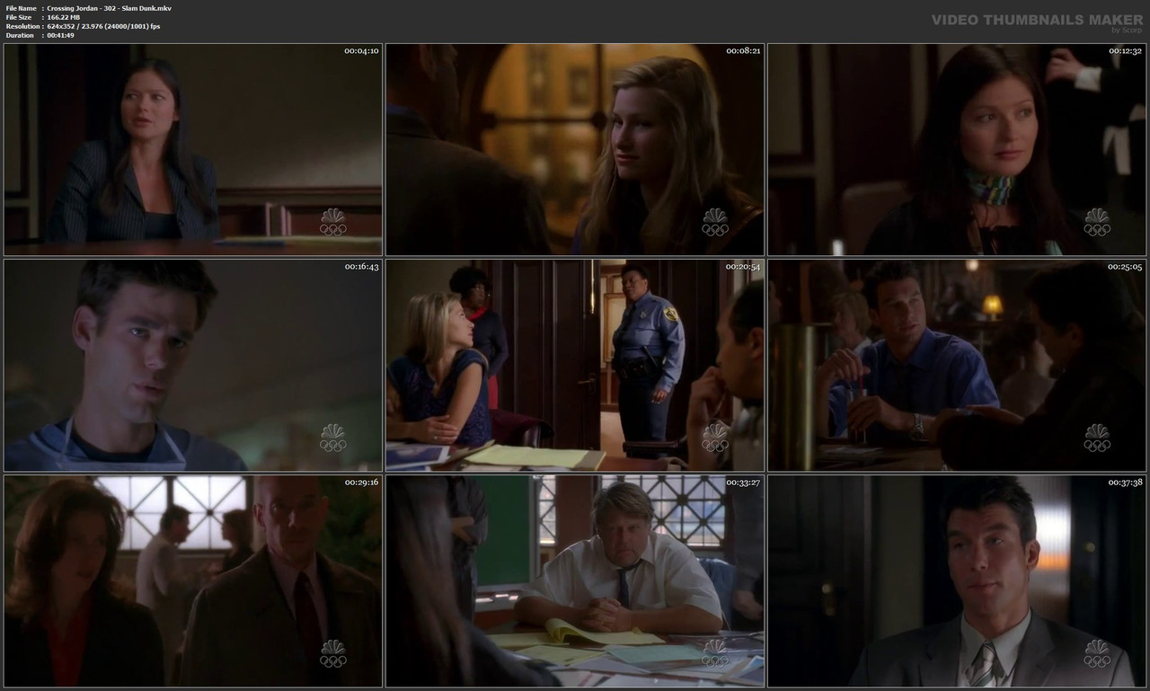 Crossing Jordan - 302 - Slam Dunk.mkv