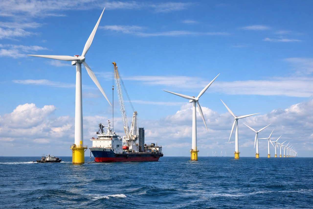 parc éolien marin