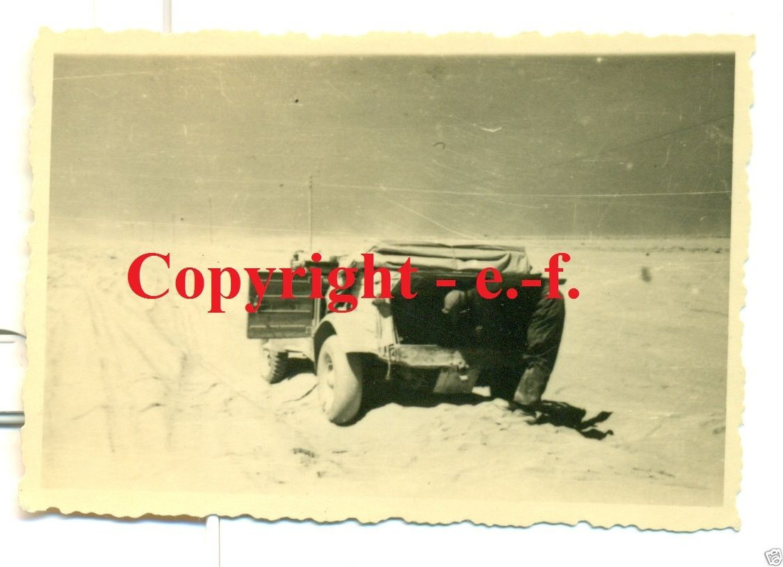 KÜBELWAGEN - Wüste - Panne