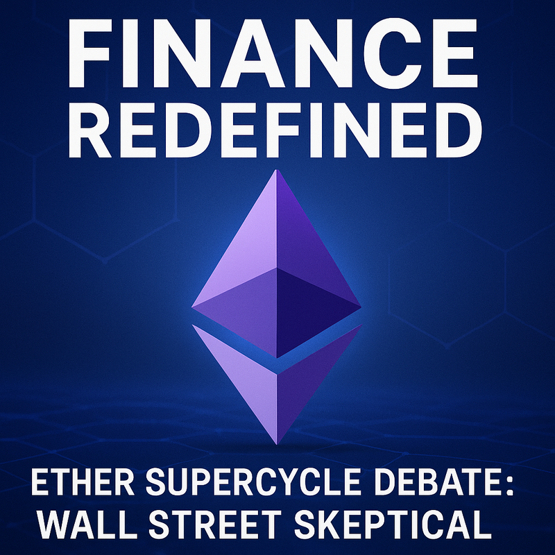 Ether Supercycle Debate Heats Up as Wall Street’s Blockchain Push Collides With Market Skepticism