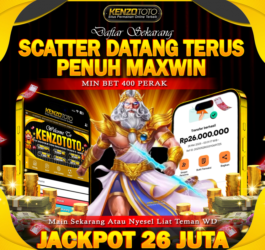 Hujan Petir sudah biasa Hujan Scater ya Di KENZOTOTO lah bossku ⚡