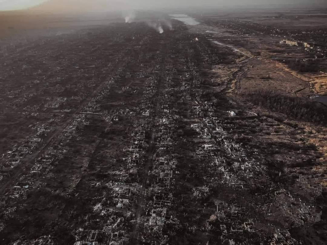 Российские нацисты стерли с лица земли городок Марьянка