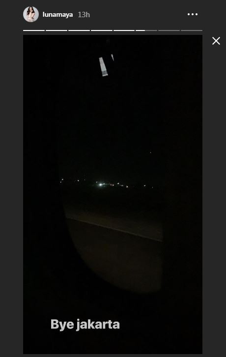 Luna Maya tinggalkan Jakarta