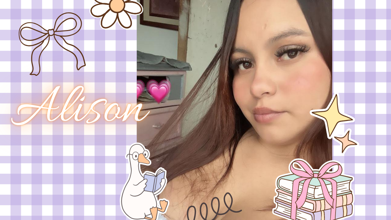 Aviso escolar biblioteca del aula ilustrado infantil cute pastel morado