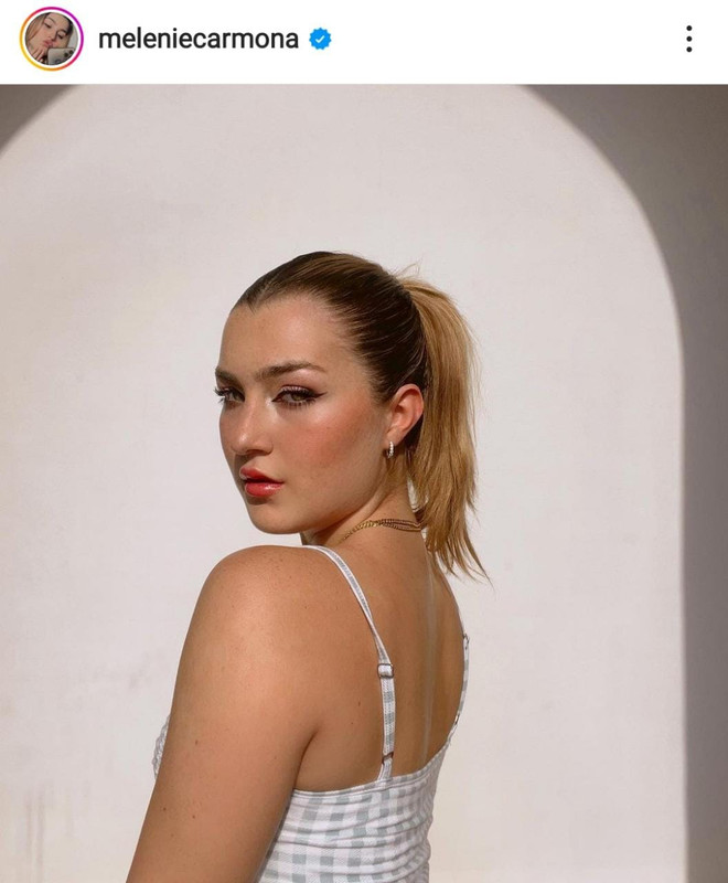 Melenie Carmona supera la belleza de Alicia Villarreal; estas fotos causan furor