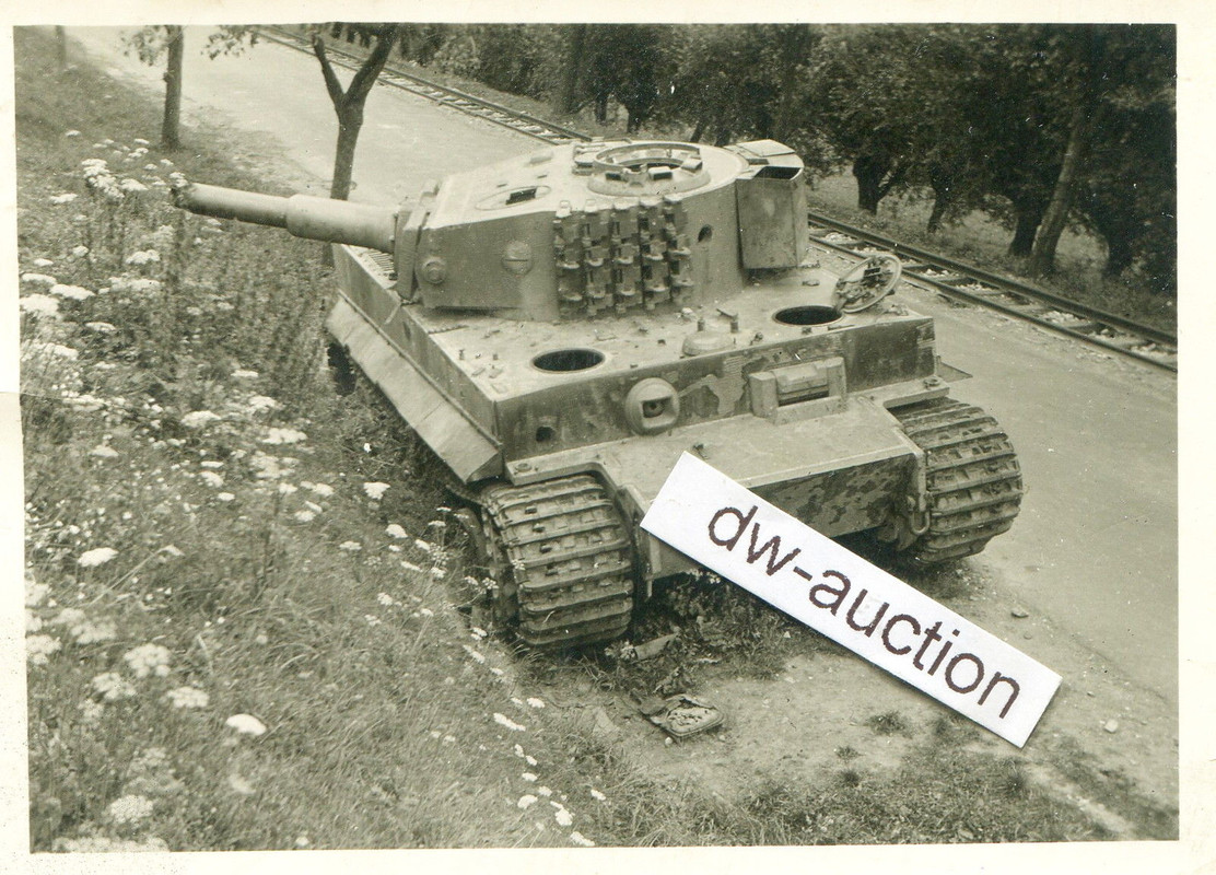 Belgien , zerstörter Panzer Typ Tiger , Ardennen