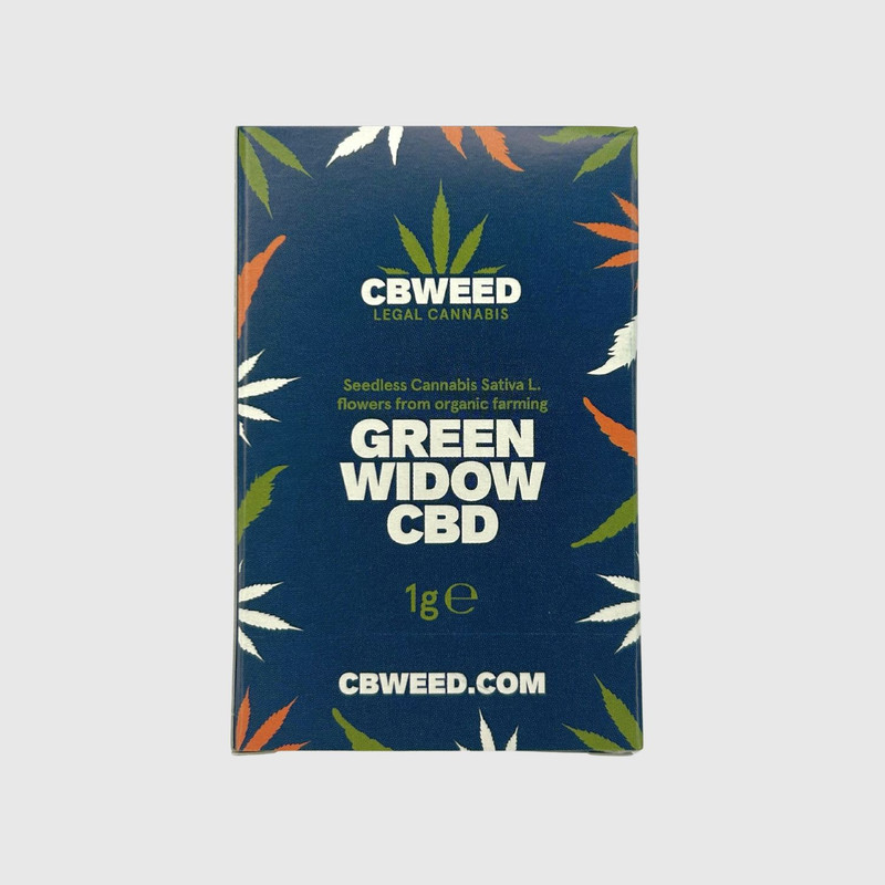 CBD Green Widow 1G Box