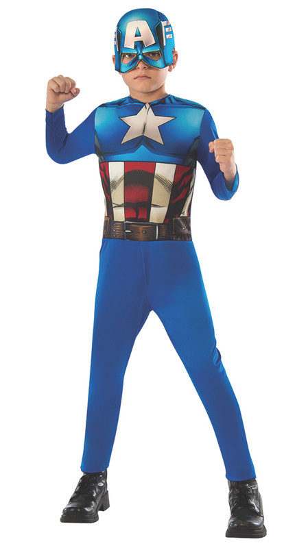 Costume de Captain America 3-8 ans