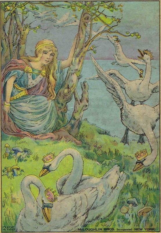 [Hết] Hình ảnh cho truyện cổ Grimm và Anderson  - Page 34 Wild-swan-180