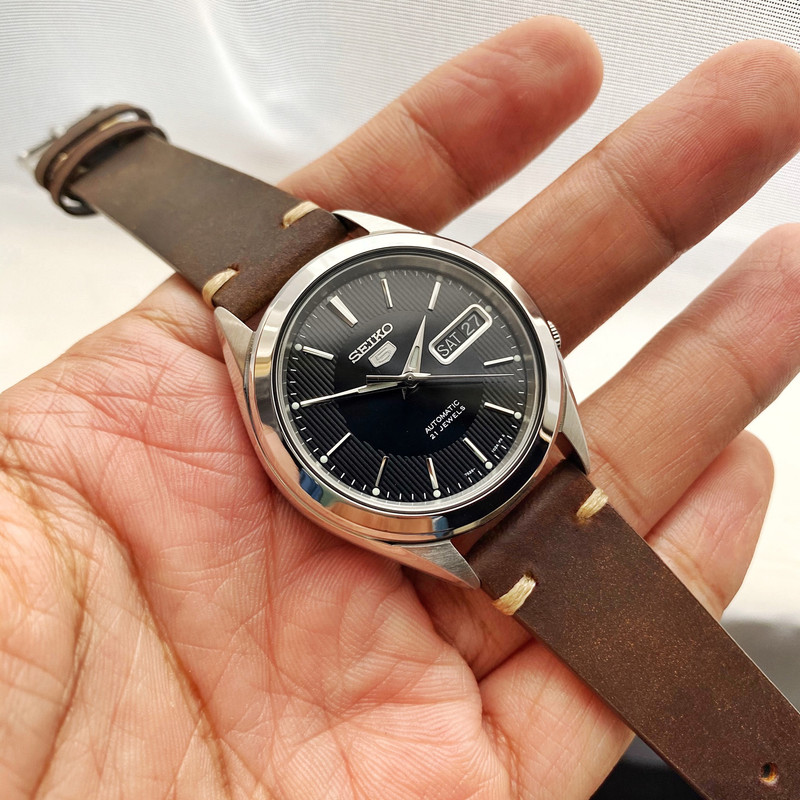  • View topic - Leather Strap for my Seiko SNKL23