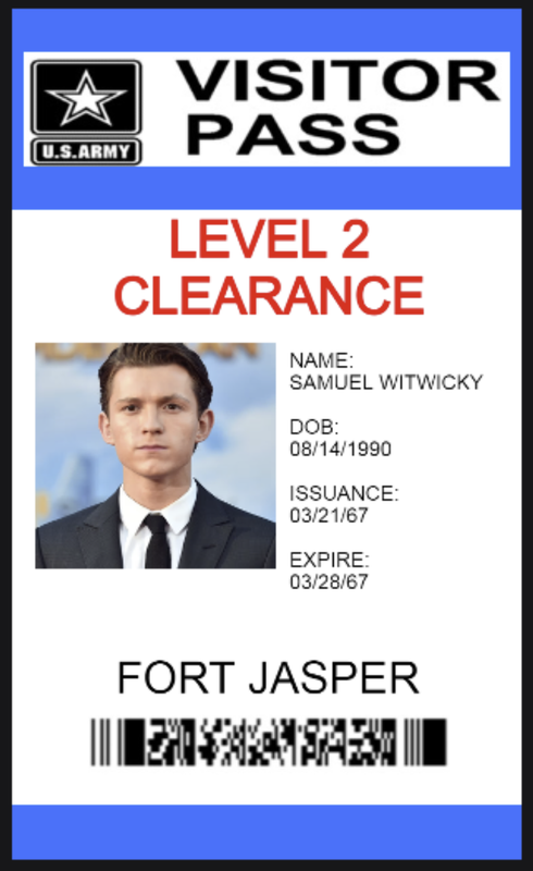 Sam's military visitors pass