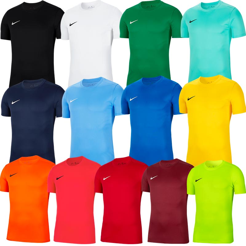 Nike Boys T Shirt Junior Kids Dri Fit Crew Sports Gym Football Top Tee Park  | eBay