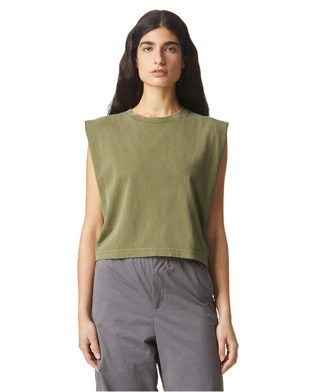 American Apparel Damen Garment Dyed Muscle Tank Top - 307GD - Bild 7 von 9