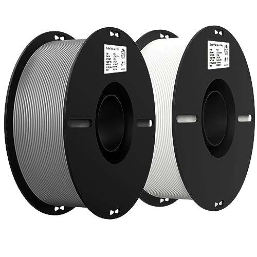 Amazon: 2Kg Filamento Pla Creality 1.75 mm Negro y Gris 

