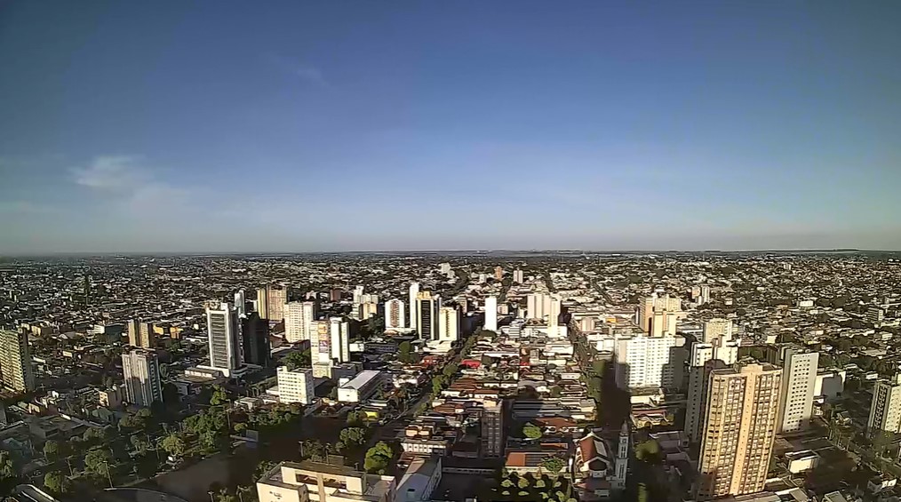Campo Grande nesta manhã de terça-feira