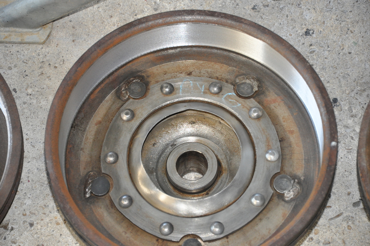 tambour avant gauche