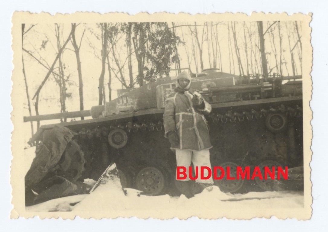 Foto Sturmgeschütz Langrohr Winter 1942-43